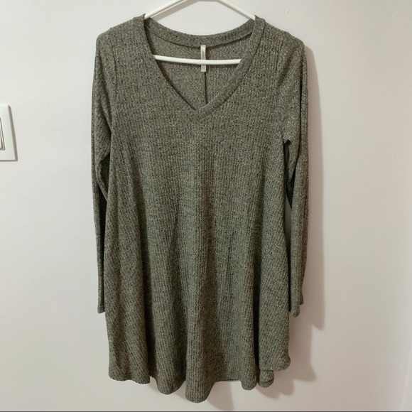 🛍3/$20 Ribbed Sweater Dress NWOT - Picture 2 of 3